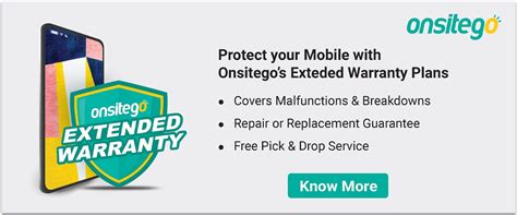 Warranty policy for Smartphones .